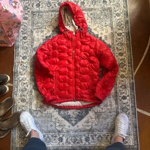 Marmot Bright Red Quilted Jacket